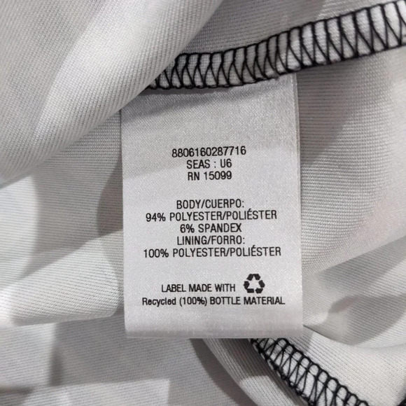 Metaphor dress Sleeveless black and white chevron size Medium - Picture 6 of 10